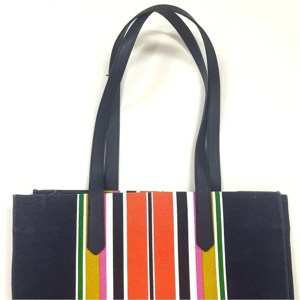 Kate Spade Kitt Large Striped Tote